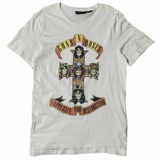 ミュージックティー(MUSIC TEE)のGUNSN'ROSES ロックバンド 半袖バンドTシャツ ロックT x75(Tシャツ/カットソー(半袖/袖なし))