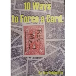 マジック 　マジシャン　10 ways to Force a Card Dex