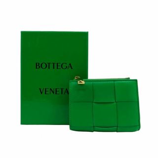 Bottega Veneta - 未使用品！【ボッテガ ヴェネタ】カセット マキシイントレチャート 二つ折り財布