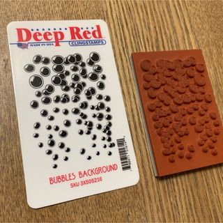 Deep Red   CLINGSTAMPS(印鑑/スタンプ/朱肉)