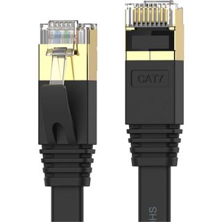 LANケーブル 1m CAT7ウルトラフラットLANケーブル カテゴリ7 高速 