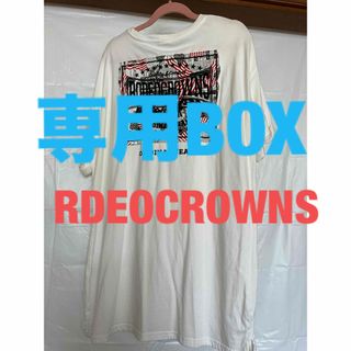 ロデオクラウンズ(RODEO CROWNS)の★美品★RDEOCROWNS   ビッグロゴパッチTシャツワンピース　チュニック(Tシャツ(半袖/袖なし))