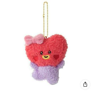 ビーティーイシビル(BT21)のBT21 minini リボン ラブリー キーリング TATA(アイドルグッズ)