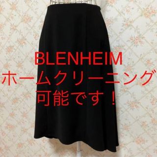 ★BLENHEIM/ブレンヘイム★極美品★ミモレ丈フレアスカートM(9号)(ロングスカート)