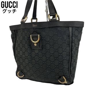 グッチ(Gucci)の✨良品　GUCCI グッチ トートバッグ　GGキャンバス　アビーライン　手提げ(トートバッグ)