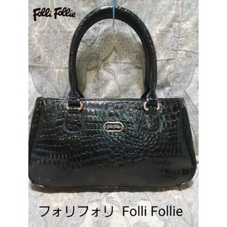 Folli Follie - フォリフォリ Folli Follie エナメル/ハンドバッグ