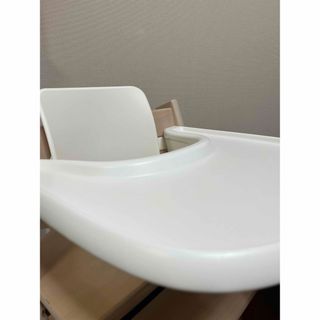 ストッケ(Stokke)のストッケ　ベビーセット＆トレイ（ホワイト）(その他)