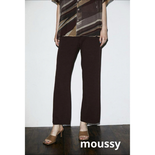 moussy - moussy EASY KNIT PANTS ニット パンツ サマーニットパンツ