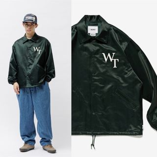 WTAPS CHIEF/JACKET/CTRY.SATIN.LEAGUE