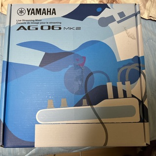最終価格！YAMAHA ライブストリーミング ミキサー AG06MK2 ホワイト(オーディオインターフェイス)