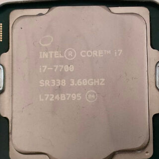 インテル(intel)のCore i7 7700 3.6GHz LGA1151 65W SR338(PCパーツ)