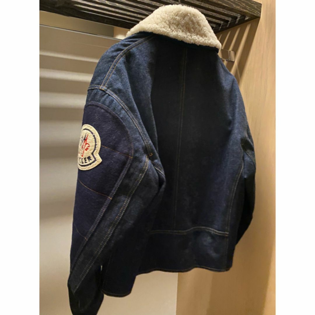 MONCLER(モンクレール)のAMI Moncler デニムダウンジャケット モンクレール アミ メンズのジャケット/アウター(ダウンジャケット)の商品写真