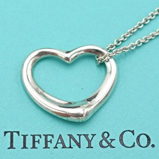 ティファニー(Tiffany & Co.)のティファニー オープンハート ネックレス シルバー エルサペレッティ パロマ(ネックレス)