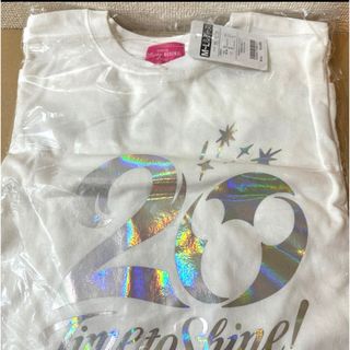 ディズニー(Disney)のTシャツ ディズニー タイムトゥシャイン ディズニーシー 20周年 白(Tシャツ(半袖/袖なし))