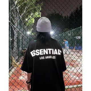 FOG ESSENTIALS バックロゴ Tシャツ ブラック / Lサイズ(Tシャツ/カットソー(半袖/袖なし))