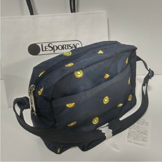 レスポートサック(LeSportsac)の新品　LeSportsac　可愛いキウイキウイブロック　ダニエラクロスボディ(ショルダーバッグ)