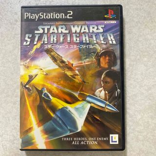 プレイステーション2(PlayStation2)のレア　PlayStation 2ソフト　スター・ウォーズ　スターファイター(家庭用ゲームソフト)