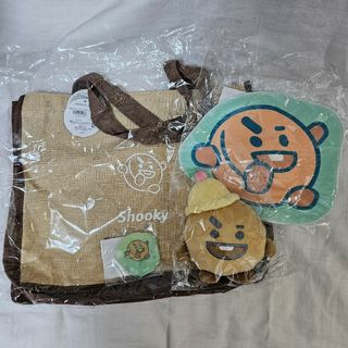 ビーティーイシビル(BT21)のShooky 4点セット【BT21 2023 Summer Happy Bag】(トートバッグ)