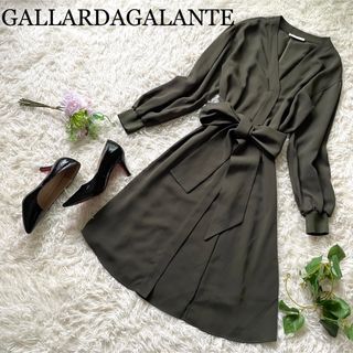 GALLARDA GALANTE - 【完売】ガリャルダガランテ　長袖ロングワンピース　リボン