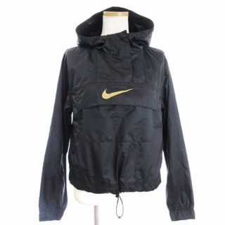 ナイキ(NIKE)のナイキ 20SS アノラックパーカー レオパード ヒョウ柄 黒 S ■SM1(パーカー)