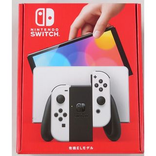 ニンテンドースイッチ(Nintendo Switch)のニンテンドースイッチ 有機EL 本体 ホワイト  新品 未開封(家庭用ゲーム機本体)