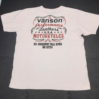 バンソン(VANSON)のバンソン バックロゴプリント 半袖Tシャツ(Tシャツ/カットソー(半袖/袖なし))