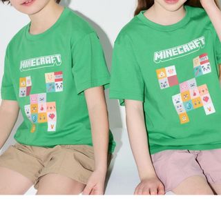 新品ユニクロ、マイクラTシャツ、130