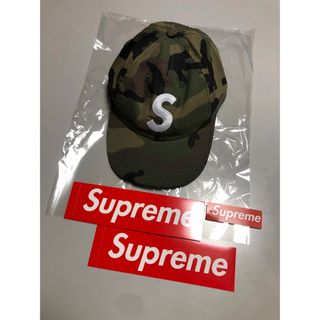 シュプリーム(Supreme)の【新品】Supreme Seersucker S Logo6-Panelキャップ(キャップ)