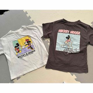 しまむら - ミッキー Tシャツ セット