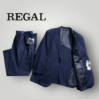 REGAL - 大きいサイズ! 未使用品 リーガル セットアップ ネイビー ストライプ スーツ