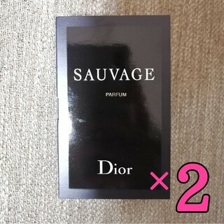 ディオール(Dior)の新品2個★Dior ディオール　ソヴァージュ　パルファム　1ml(ユニセックス)