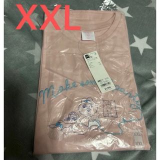 おぱんちゅうさぎ　GUコラボ　グラフィックTシャツ　XXLサイズ　新品タグ付き(Tシャツ/カットソー(半袖/袖なし))