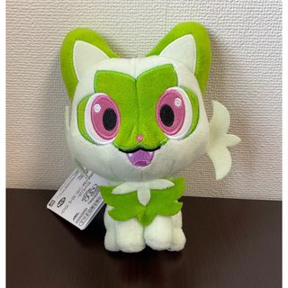 バンプレスト(BANPRESTO)のポケットモンスター コロっとまんまるぬいぐるみ ニャオハ(キャラクターグッズ)