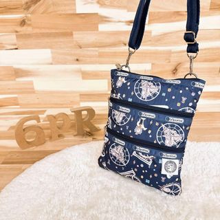 LeSportsac - 日本限定【レスポートサック×スウォッシュ・ロンドン】3連 ショルダーバッグ 紺