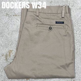 リーバイス(Levi's)の＊7552 DOCKERS ドッカーズ　ノータック　チノパン　スラックス　w34(チノパン)