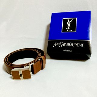 イヴサンローラン(Yves Saint Laurent)の【イヴサンローラン】箱ありベルト(ベルト)