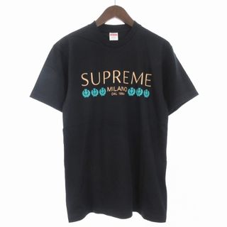 シュプリーム(Supreme)のシュプリーム 21SS Tシャツ カットソー 半袖 クルーネック 黒 S(Tシャツ/カットソー(半袖/袖なし))