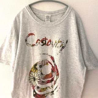 GILDAN - castaway 半袖　Tシャツ　ギルダン　グレー　ICE GRILLS