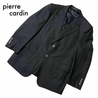 pierre cardin - 美品 ピエールカルダン テーラードジャケット ブラック メタルボタン メンズM