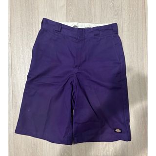 ディッキーズ(Dickies)のDickies ハーフパンツ 42283 ミッドパープル 32サイズ(ショートパンツ)