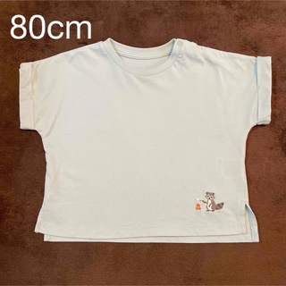 ユニクロ(UNIQLO)のユニクロ　エアリズムTシャツ　80cm(Ｔシャツ)