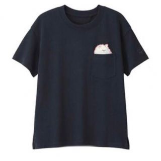 GU - GU キムジョーンズ　ヘビーウェイトTシャツ　猫　キャット KJ コラボ