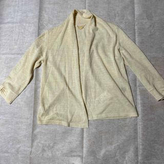 キース(KEITH)の新品　キースの麻カーディガン(カーディガン)