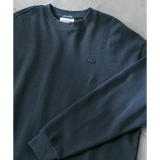 LACOSTE - 別注ラコステ×ドアーズthick pique crew long-sleeve