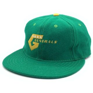 エベッツフィールドフランネル(EBBETS FIELD FLANNEL)のEBEETS FIELD FLANNELS エベッツフィールド フランネルズ GENERALS 6パネルキャップ グリーン(キャップ)