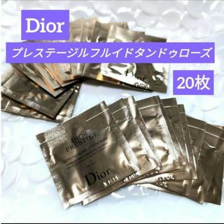 クリスチャンディオール(Christian Dior)のディオール プレステージ ル フルイド タンドゥ ローズ　20枚(ファンデーション)