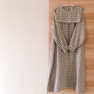 フィグロンドン(fig London)のfig London morning LINEN sailor dress(ロングワンピース/マキシワンピース)