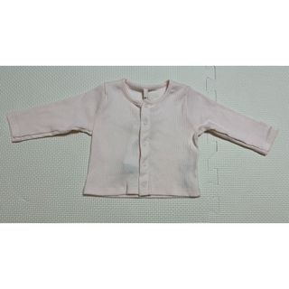 PETIT BATEAU - 新品未使用【プチバトー】カーディガン　オーガニックコットン  ピンク　67cm