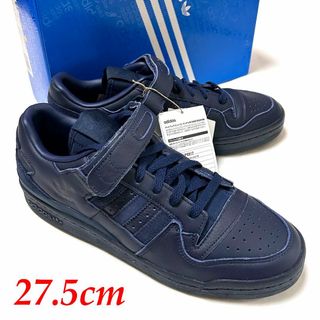 adidas - 新品　箱あり　27.5cm　アディダス　フォーラム 84 ロー　ネイビー