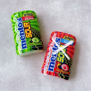 mentos【日本未販売】SOUR GUM GREEN APPLE1点　メントス(菓子/デザート)